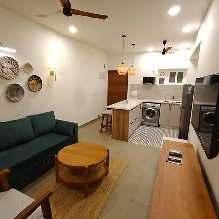 Scenic Countryside Apartment In Siolim